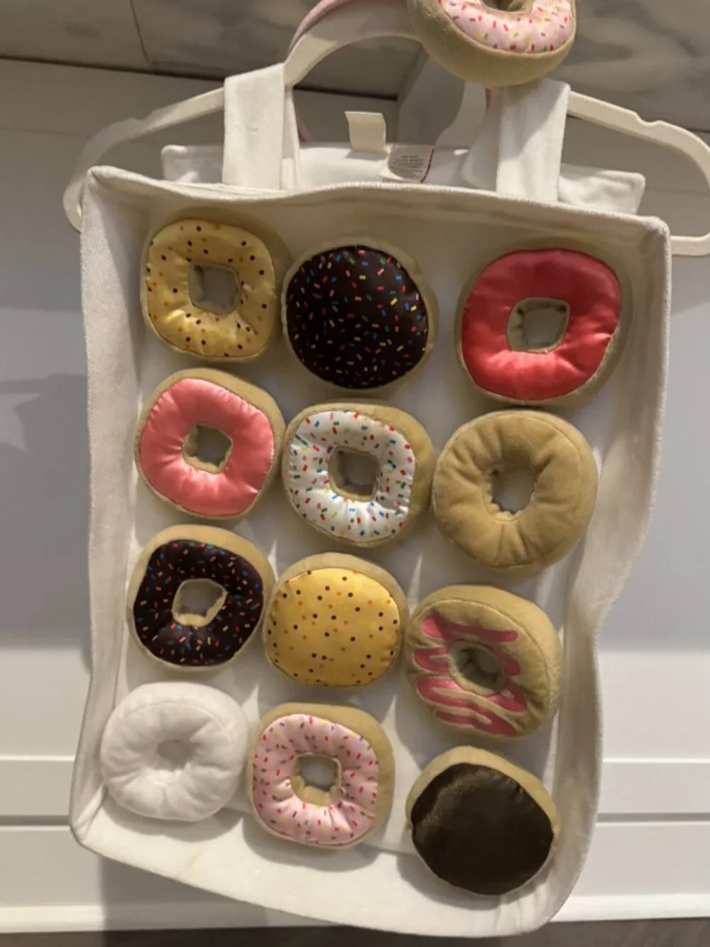 Dress Up Girl Doughnut Box Headband Set Costume Kids Donut Costume One 3 4 5 6 7